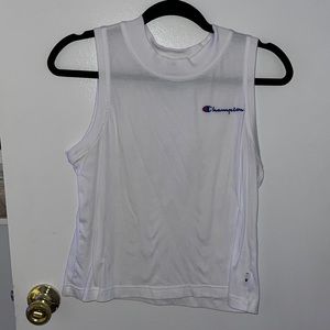 Super cute champion muscle crop tee!